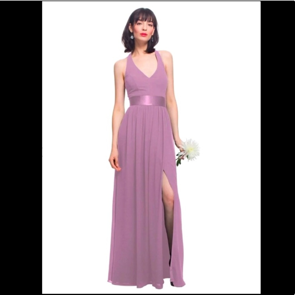 Bill Levkoff Halter Gown style #1460 in Wisteria